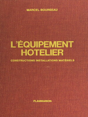 cover image of L'équipement hôtelier